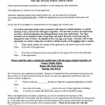 Massachusetts Notary Public Application Form