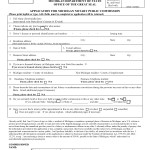Michigan Notary Public Application Form